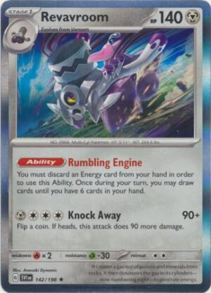 Scarlet & Violet (Base Set) 142/198 Revavroom (Holo)
