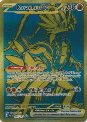 SV Paldean Fates 245/091 Koraidon ex (Hyper Rare)