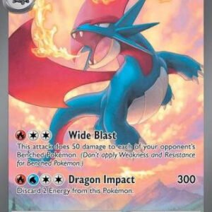 SV Journey Together 187/159 Salamence ex (Alternative Art, Full Art)