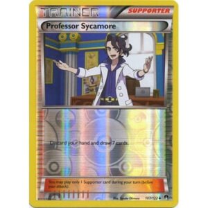XY BREAKpoint 107/122 Professor Sycamore (Reverse Holo)