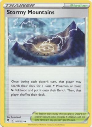 Evolving Skies 161/203 Stormy Mountains