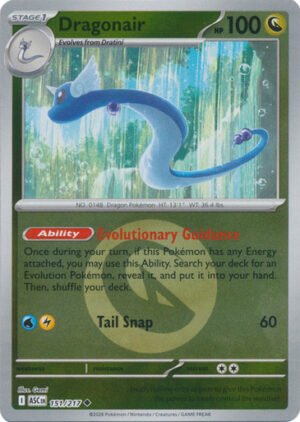 ME Ascended Heroes 151/217 Dragonair (Reverse Holo ENERGY SYMBOL)