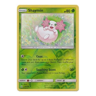 SM Ultra Prism 15/156 Shaymin (Reverse Holo)