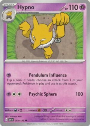 Scarlet & Violet (Base Set) 083/198 Hypno