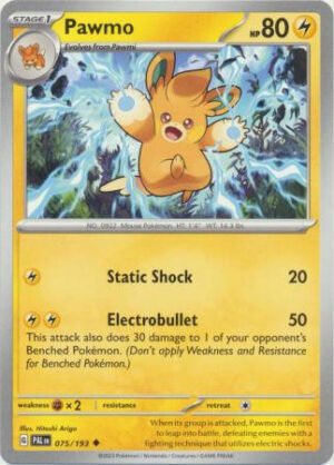 SV Paldea Evolved 075/193 Pawmo (Non-Holo)