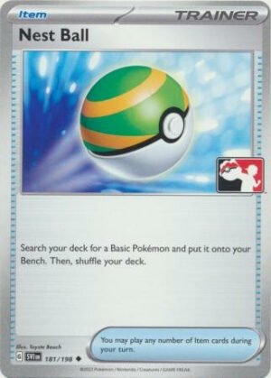 Scarlet & Violet (Base Set) 181/198 Nest Ball (Prize Pack League Promo Non-Holo)