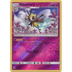Sun and Moon (Base Set) 93/149 Ribombee (Reverse Holo)