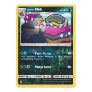 SM Cosmic Eclipse 131/236 Alolan Muk (Reverse Holo)