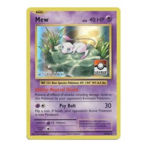 XY Evolutions 53/108 Mew (League Promo 2nd Place)