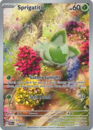 SV Paldea Evolved 196/193 Sprigatito (Illustration Rare)
