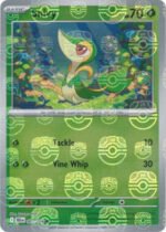 SV Black Bolt 001/086 Snivy (MASTER BALL Reverse Holo)
