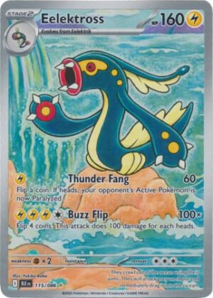 SV Black Bolt 115/086 Elektross (Illustration Rare)