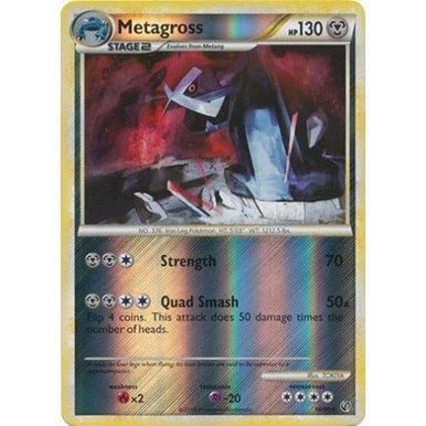 HS Undaunted 18/90 Metagross (Reverse Holo)