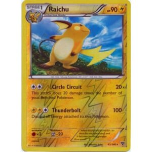 XY Base Set 43/146 Raichu (Reverse Holo)