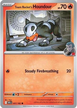 SV Destined Rivals 037/182 Team Rocket's Houndour