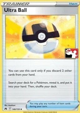 Crown Zenith 146/159 Ultra Ball (Prize Pack League Promo Non-Holo)