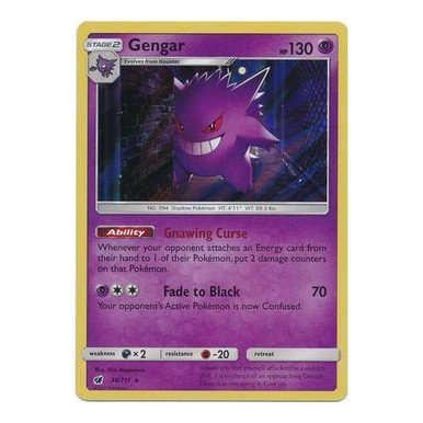 SM Crimson Invasion 038/111 Gengar (Holo)
