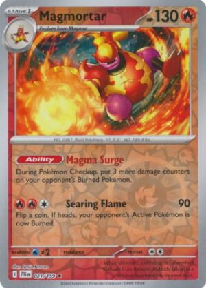 SV Journey Together 021/159 Magmortar (Reverse Holo)