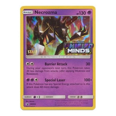 Sun & Moon Promo SM204 Necrozma (Staff)