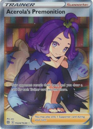 Brilliant Stars TG24/TG30 Acerola's Premonition (Full Art)