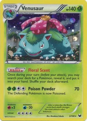 Dark Explorers 3/108 Venusaur (Cosmo Holo)
