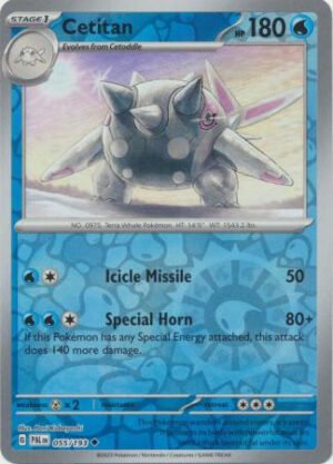 SV Paldea Evolved 055/193 Cetitan (Reverse Holo)