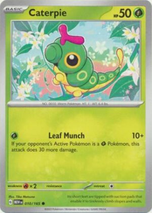 Scarlet & Violet 151 010/165 Caterpie
