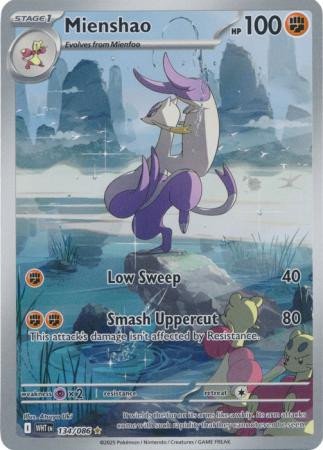 SV White Flare 134/086 Mienshao (Illustration Rare)