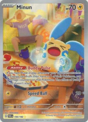 SV Paradox Rift 194/182 Minun (Illustration Rare)