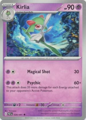 SV Paldean Fates 028/091 Kirlia