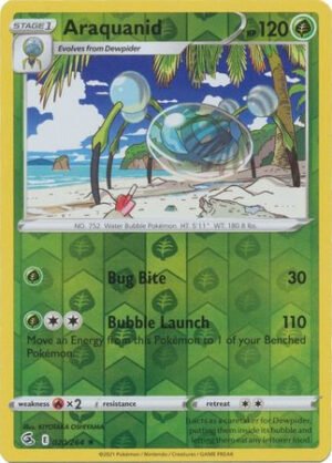 Fusion Strike 020/264 Araquanid (Reverse Holo)