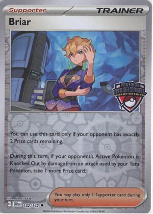 SV Stellar Crown 132/142 Briar (Red Regional League Promo STAFF)