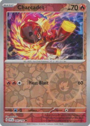 Scarlet & Violet (Base Set) 040/198 Charcadet (Reverse Holo)