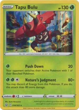 Battle Styles 016/163 Tapu Bulu (Holo)