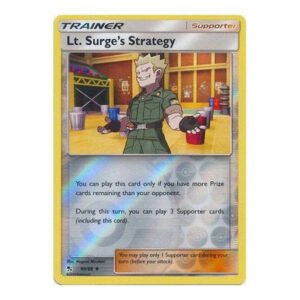 Hidden Fates 60/68 Lt. Surge's Strategy (Reverse Holo)
