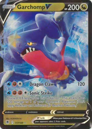 Astral Radiance 117/189 Garchomp V (Half Art)