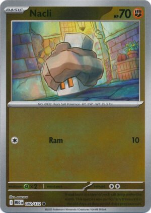 Mega Evolution 082/132 Nacli (Reverse Holo)