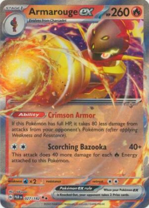 SV Paradox Rift 027/182 Armarouge ex (Half Art)
