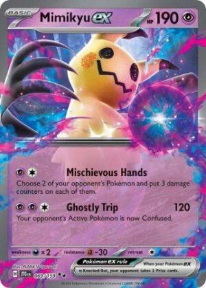SV Journey Together 069/159 Mimikyu ex (Half Art)