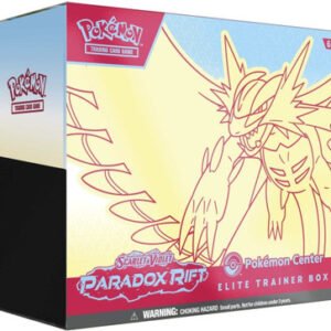 Scarlet and Violet Paradox Rift Elite Trainer Box Roaring Moon POKEMON CENTER (Blue & Yellow)