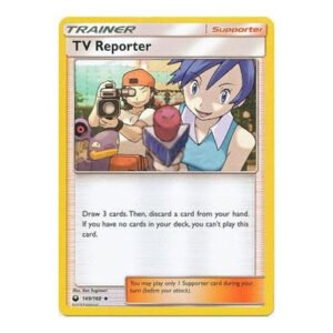 SM Celestial Storm 149/168 TV Reporter