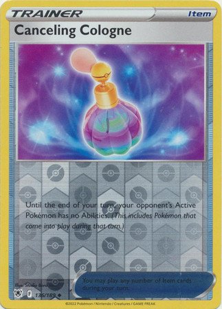 Astral Radiance 136/189 Cancelling Cologne (Reverse Holo)