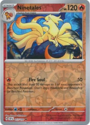 SV Surging Sparks 017/191 Ninetales (Reverse Holo)