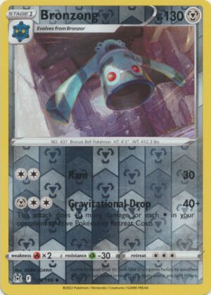 SWSH Lost Origin 126/196 Bronzong (Reverse Holo)