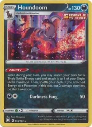 Battle Styles 096/163 Houndoom (Holo)