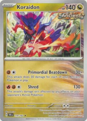 SV Temporal Forces 119/162 Koraidon (Non-Holo)