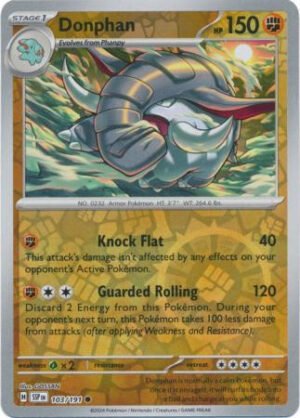SV Surging Sparks 103/191 Donphan (Reverse Holo)