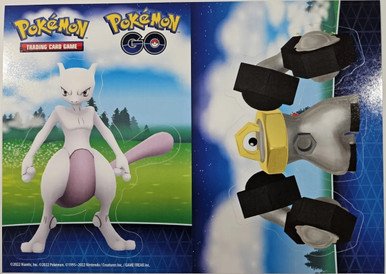 Pokemon Sticker Pokemon GO: Mewtwo, and Melmetal
