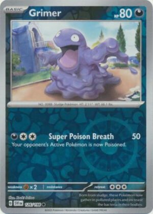 Scarlet & Violet (Base Set) 126/198 Grimer (Reverse Holo)