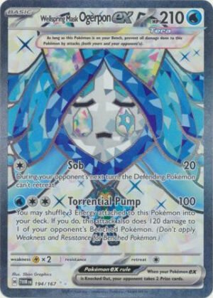 SV Twilight Masquerade 194/167 Wellspring Mask Ogerpon ex (Full Art)